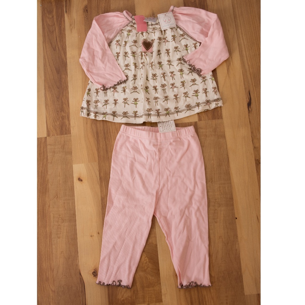 NWT Cloud Mine Ballet Mice Sz 18 months
